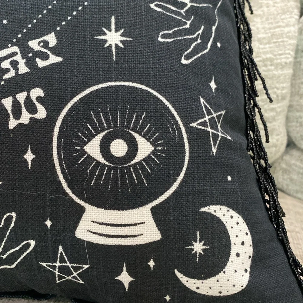 NWOT Indigo Moon Celestial Decorative Accent Pillow